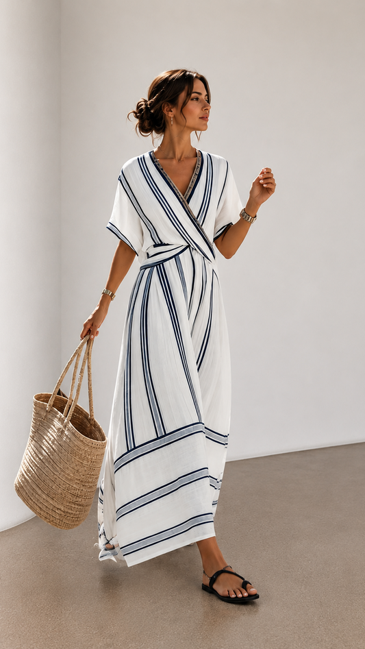 Valeria | Vestido de elegancia mediterranea