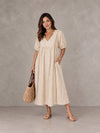 Sheila | Vestido midi estilo