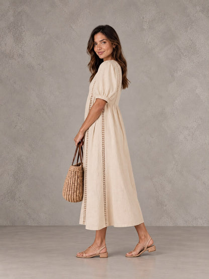 Sheila | Vestido midi estilo