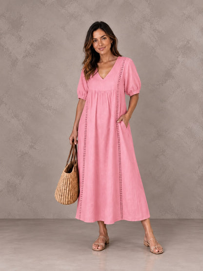 Sheila | Vestido midi estilo
