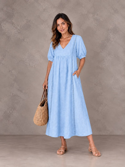 Sheila | Vestido midi estilo