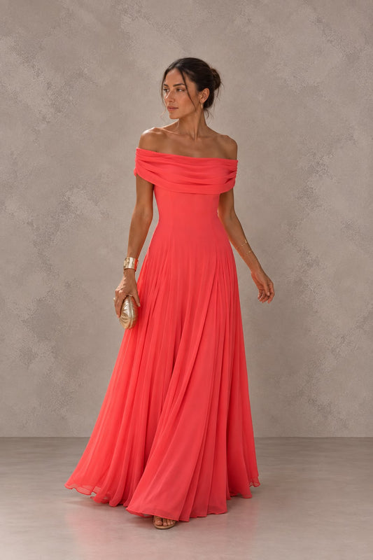 Ximena | Vestido Toledo Coral