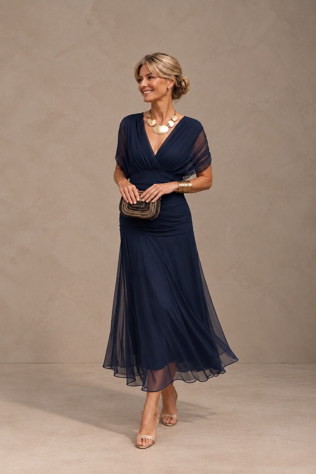 Gisela | Vestido largo de mujer con hombros descubiertos