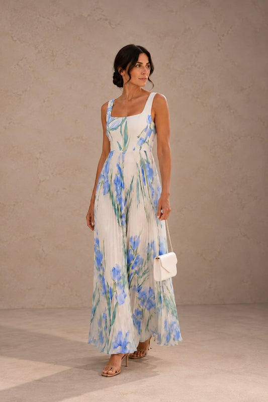 Gloria | Vestido maxi floral