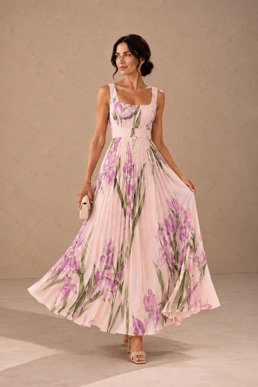 Gloria | Vestido maxi floral