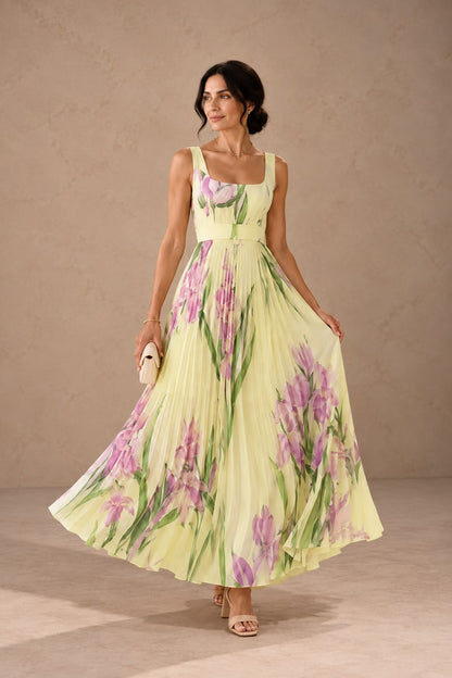 Gloria | Vestido maxi floral
