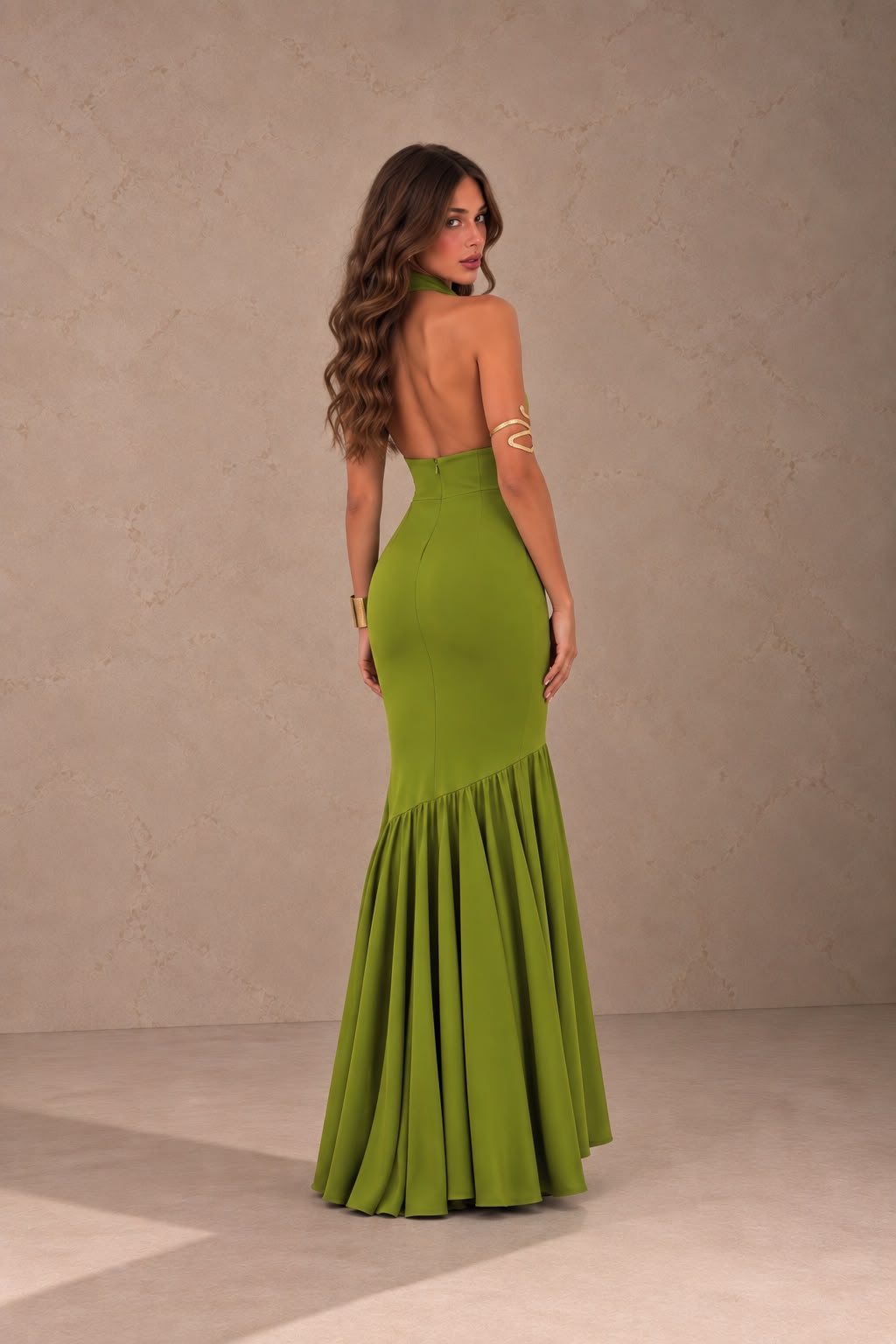 Macarena | Vestido Largo Escote Halter