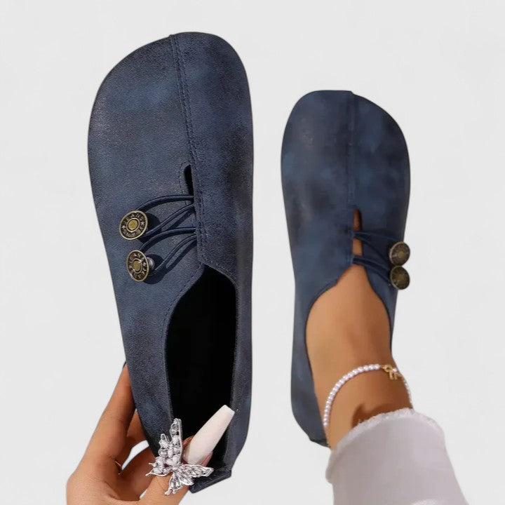 Cristina | Mocasines de Mujer Elegantes. Cuatro Neutros