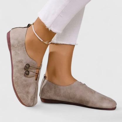 Cristina | Mocasines de Mujer Elegantes. Cuatro Neutros