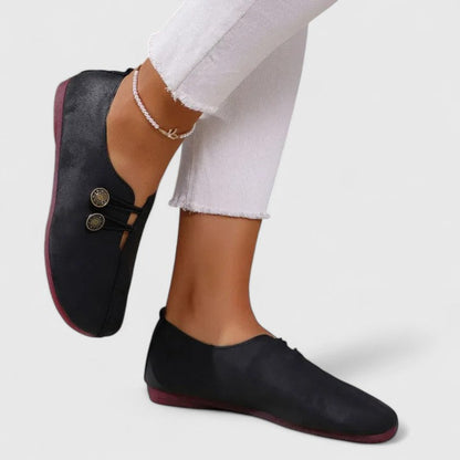 Cristina | Mocasines de Mujer Elegantes. Cuatro Neutros