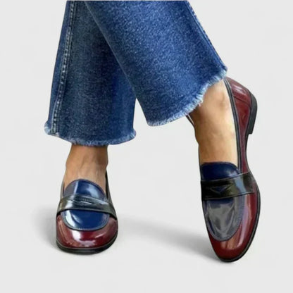 Náyade | Mocasines mujer bicolor