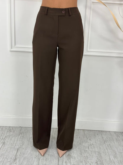 Elena | Conjunto Chaleco Blazer y Pantalón Wide Leg