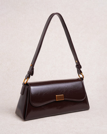 Amalfi | Bolso Bandolera Efecto Piel Mujer Café