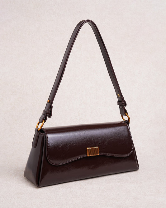 Amalfi | Bolso Bandolera Efecto Piel Mujer Café