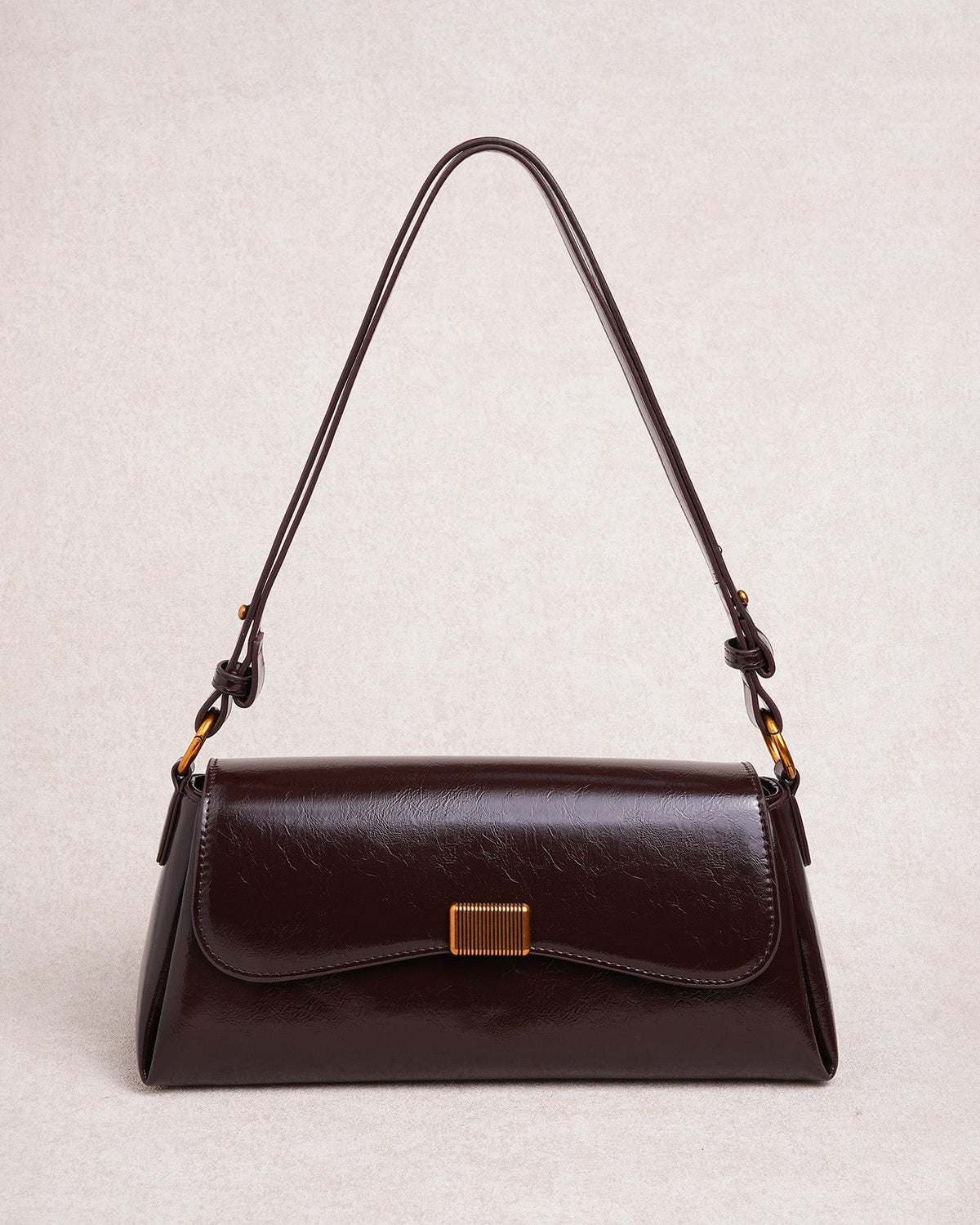 Amalfi | Bolso Bandolera Efecto Piel Mujer Café