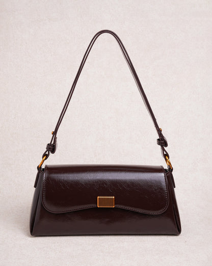 Amalfi | Bolso Bandolera Efecto Piel Mujer Café